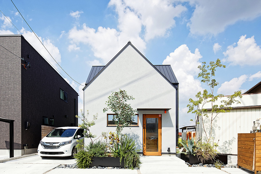 戸建住宅の外観を撮影（愛知県犬山市）