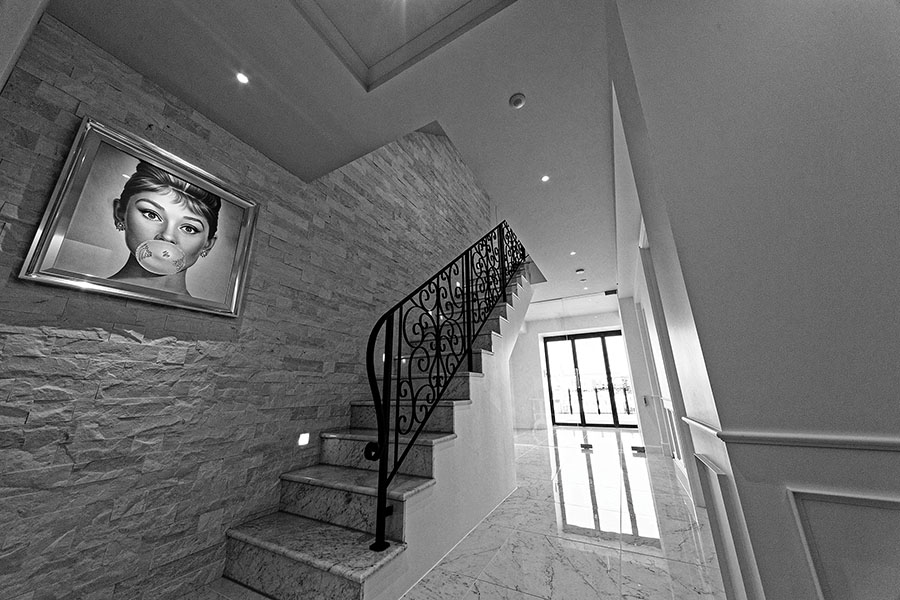 デザイナーズハウスの屋内を撮影（愛知県名古屋市）